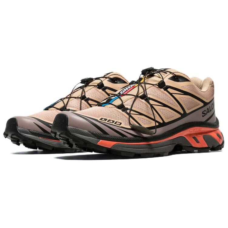 【代購】SALOMON XT 6 Minimalist Style Low top Hiking Shoes Men's Tan L47444900