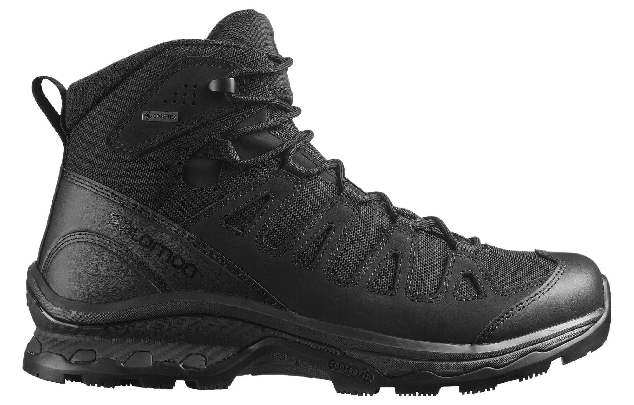 【代購】SALOMON XT Quest Cushioning Abrasion Resistant High top Outdoor Shoes Unisex Black L41519300