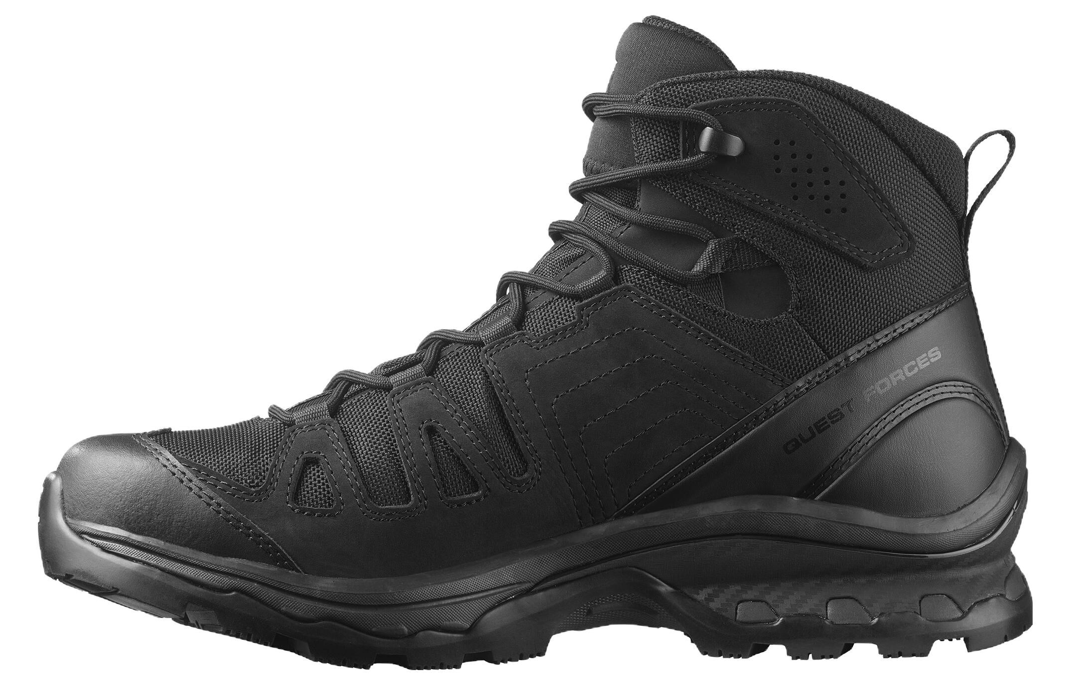 【代購】SALOMON XT Quest Cushioning Abrasion Resistant High top Outdoor Shoes Unisex Black L41519300