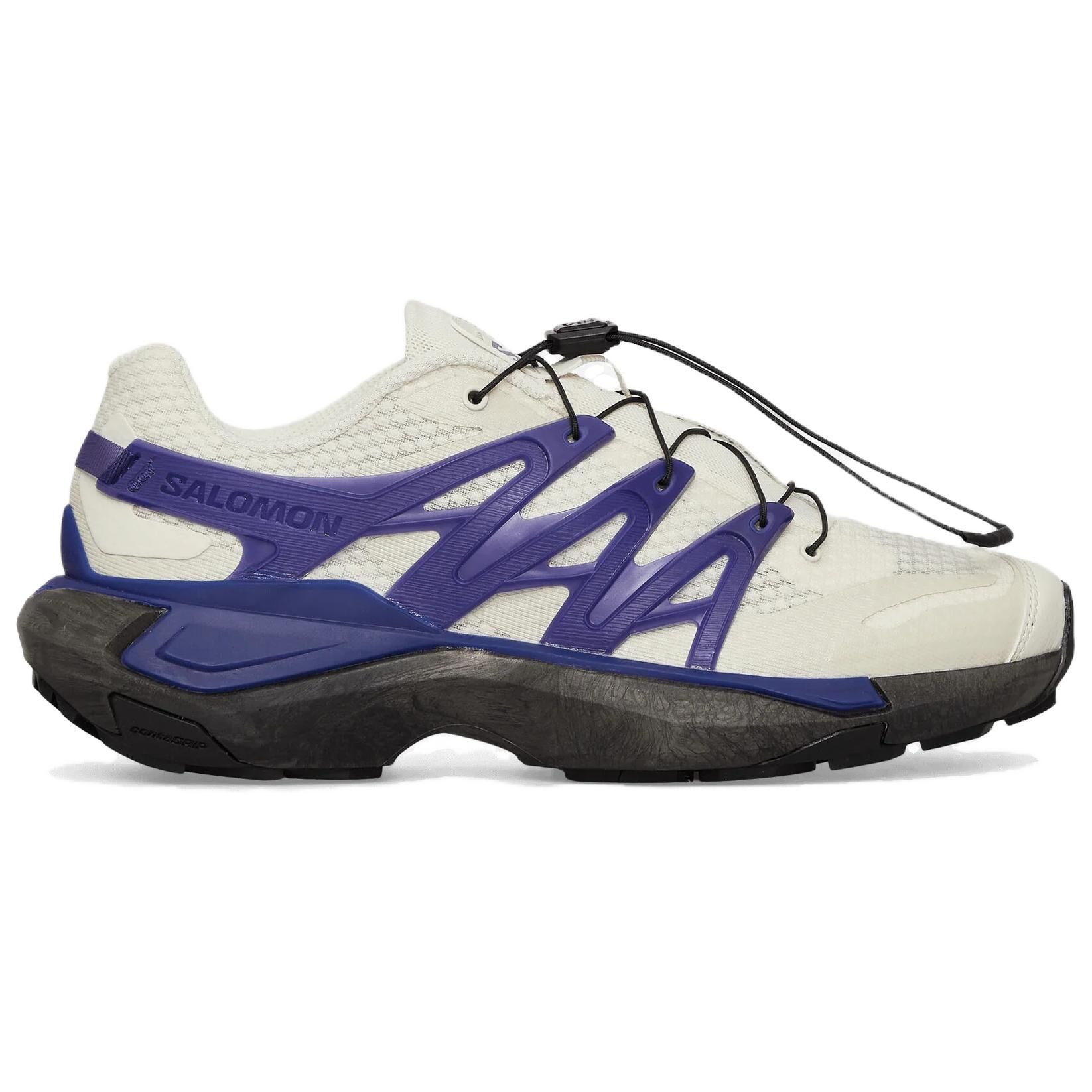 【代購】SALOMON XT PU.RE ADVANCED Comfortable And Lightweight Low top Running Shoes Unisex White Purple L47604600