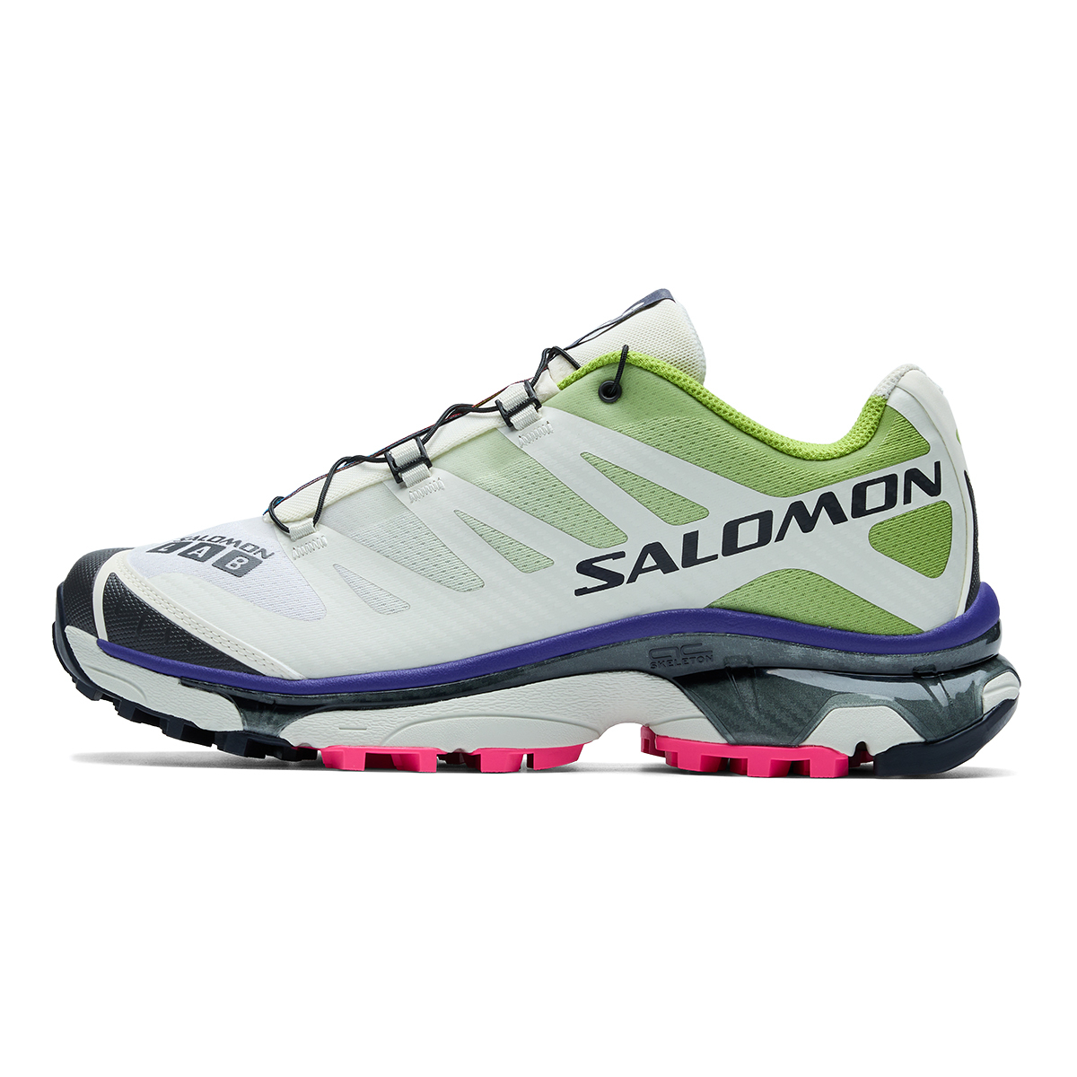 【代購】SALOMON XT 4 Synthetic Leather Low top Running Shoes Unisex Vanilla L47684800