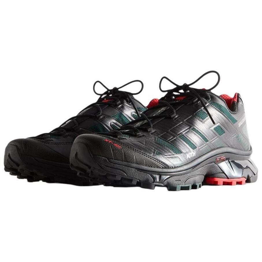 【代購】SALOMON x KITH XT Voyager Low top Casual City Commuting Running Shoes Unisex Black Green L47772300