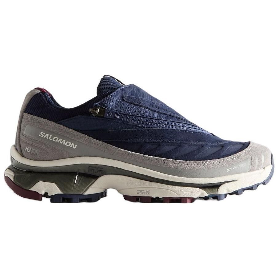 【代購】SALOMON x KITH XT Voyager Low top Running Shoes Unisex Blue Purple Gray L47773800