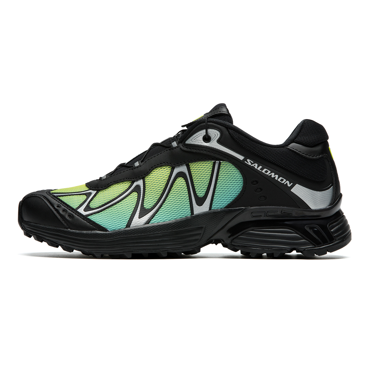 【代購】SALOMON XT WHISPER Fabric Breathable Lightweight Low top Casual Shoes Unisex Black White Silver L47761600