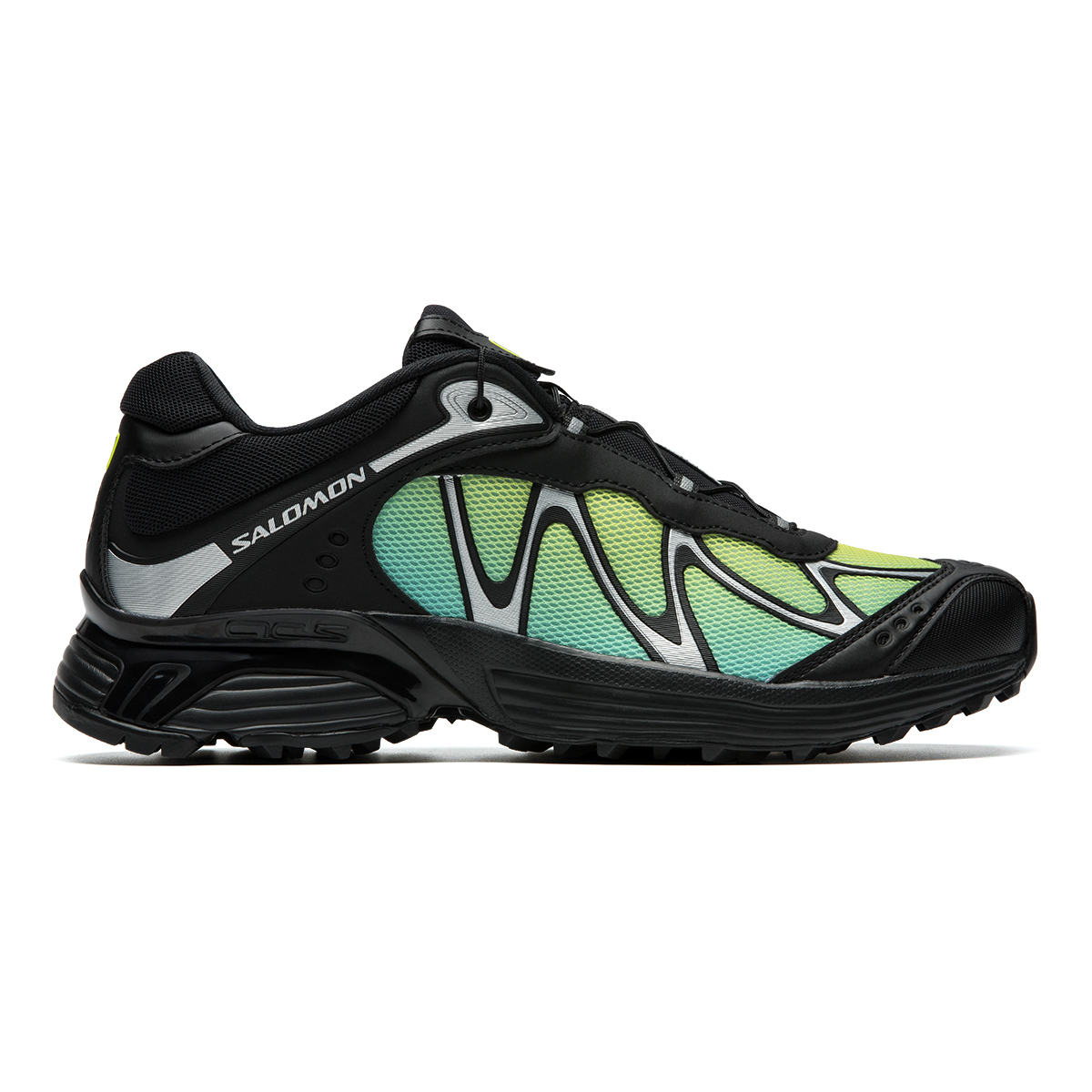 【代購】SALOMON XT WHISPER Fabric Breathable Lightweight Low top Casual Shoes Unisex Black White Silver L47761600