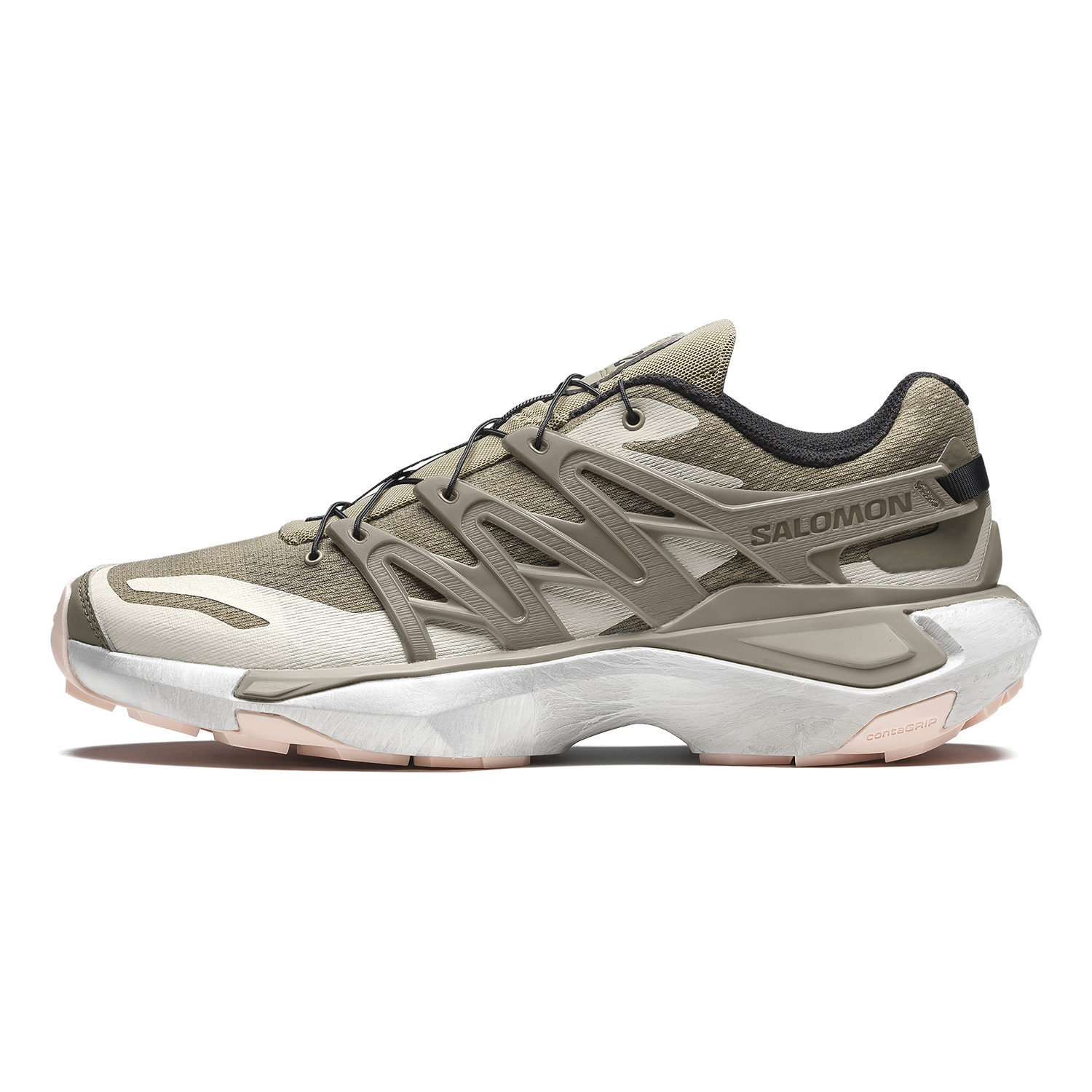 【代購】SALOMON XT PU.RE ADVANCED Breathable Low top Running Shoes Unisex Gray Brown L47802600
