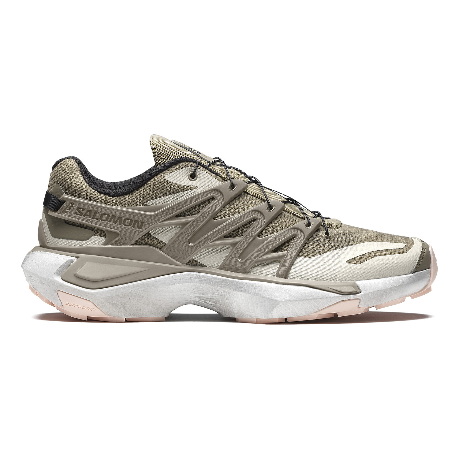 【代購】SALOMON XT PU.RE ADVANCED Breathable Low top Running Shoes Unisex Gray Brown L47802600
