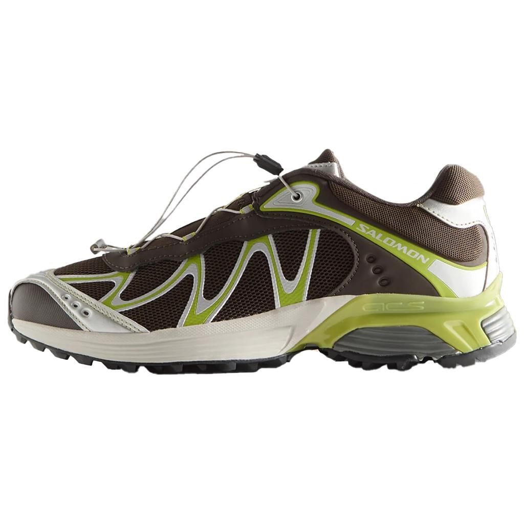 【代購】SALOMON x KITH XT WHISPER Comfortable Low top Running Shoes Unisex Brown Green L47904900