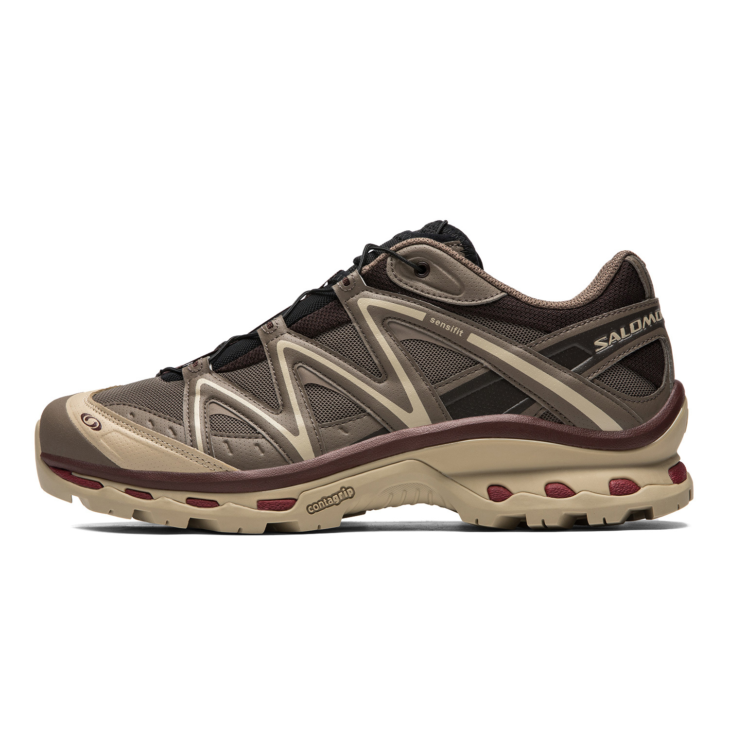 【代購】SALOMON XT Quest Low top Running Shoes Unisex Brown Yellow L47885000
