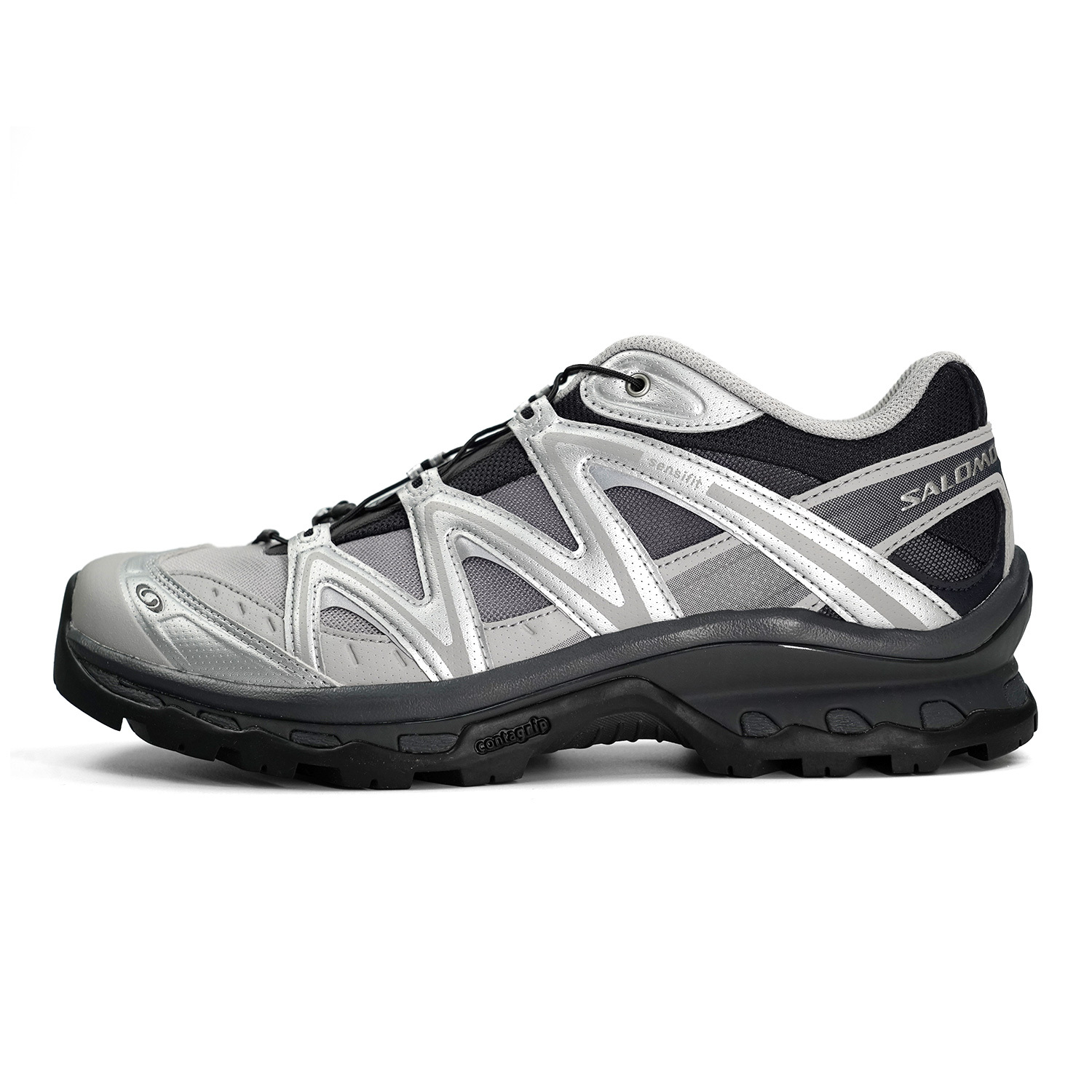 【代購】SALOMON XT Quest Low top Trail Running Shoes Unisex Black Silver L47885200