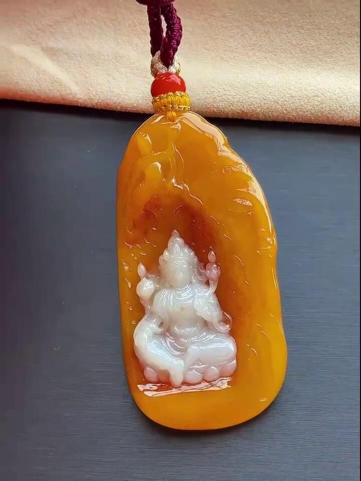 922430 翡翠度母吊墜