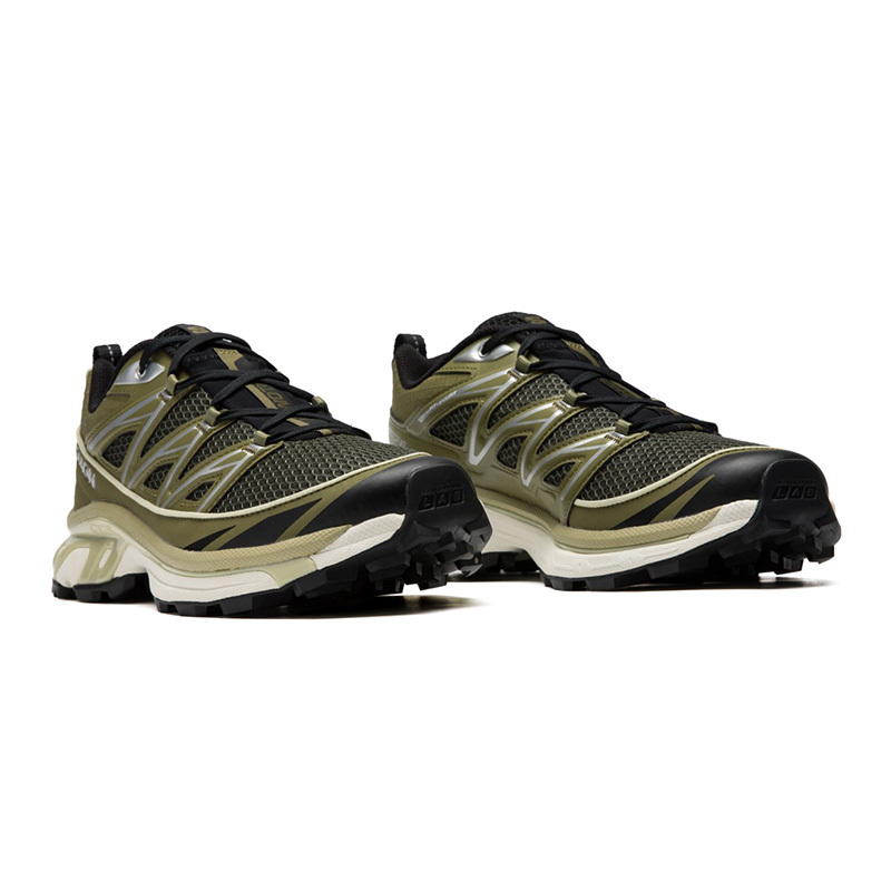 【代購】SALOMON XT 6 Fabric Breathable Low top Contagrip Casual City Commuting Running Shoes Unisex Green L47748600