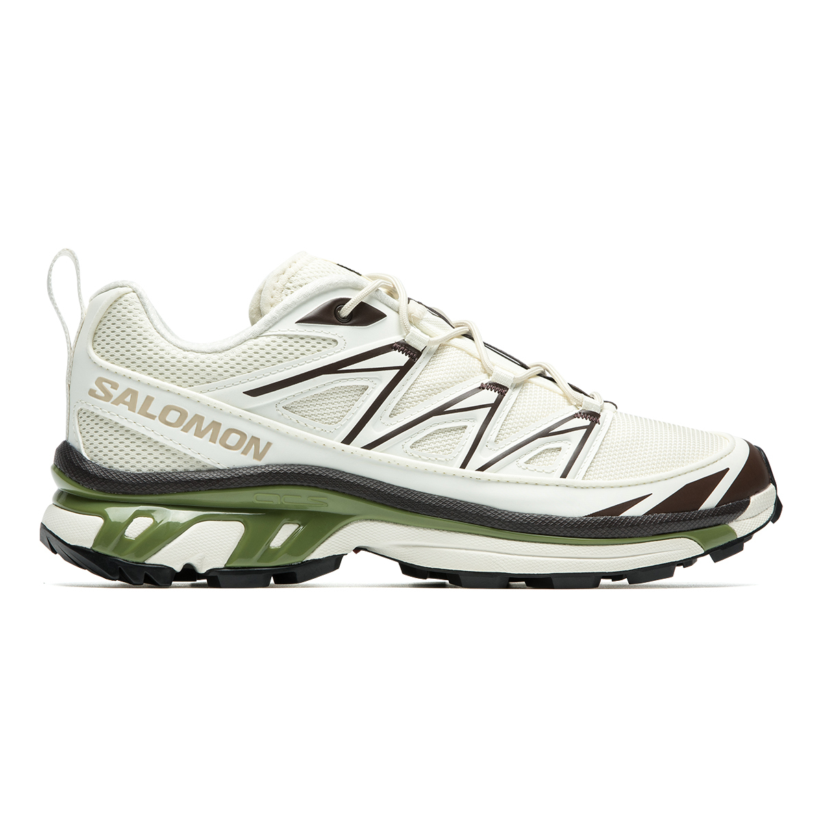 【代購】SALOMON XT 6 Fabric Breathable Support Low top Long Distance Running Shoes Unisex Beige Green L47808500