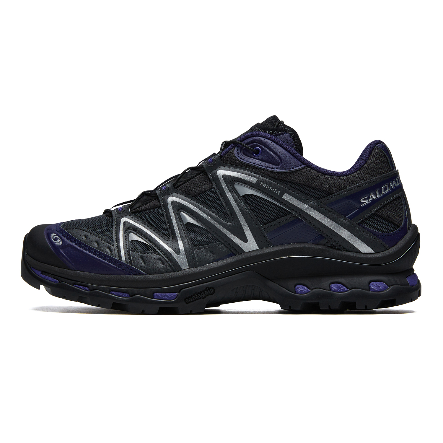 【代購】SALOMON XT Quest Low top Running Shoes Unisex Black Purple L49126000