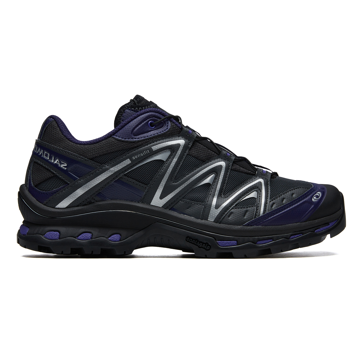 【代購】SALOMON XT Quest Low top Running Shoes Unisex Black Purple L49126000