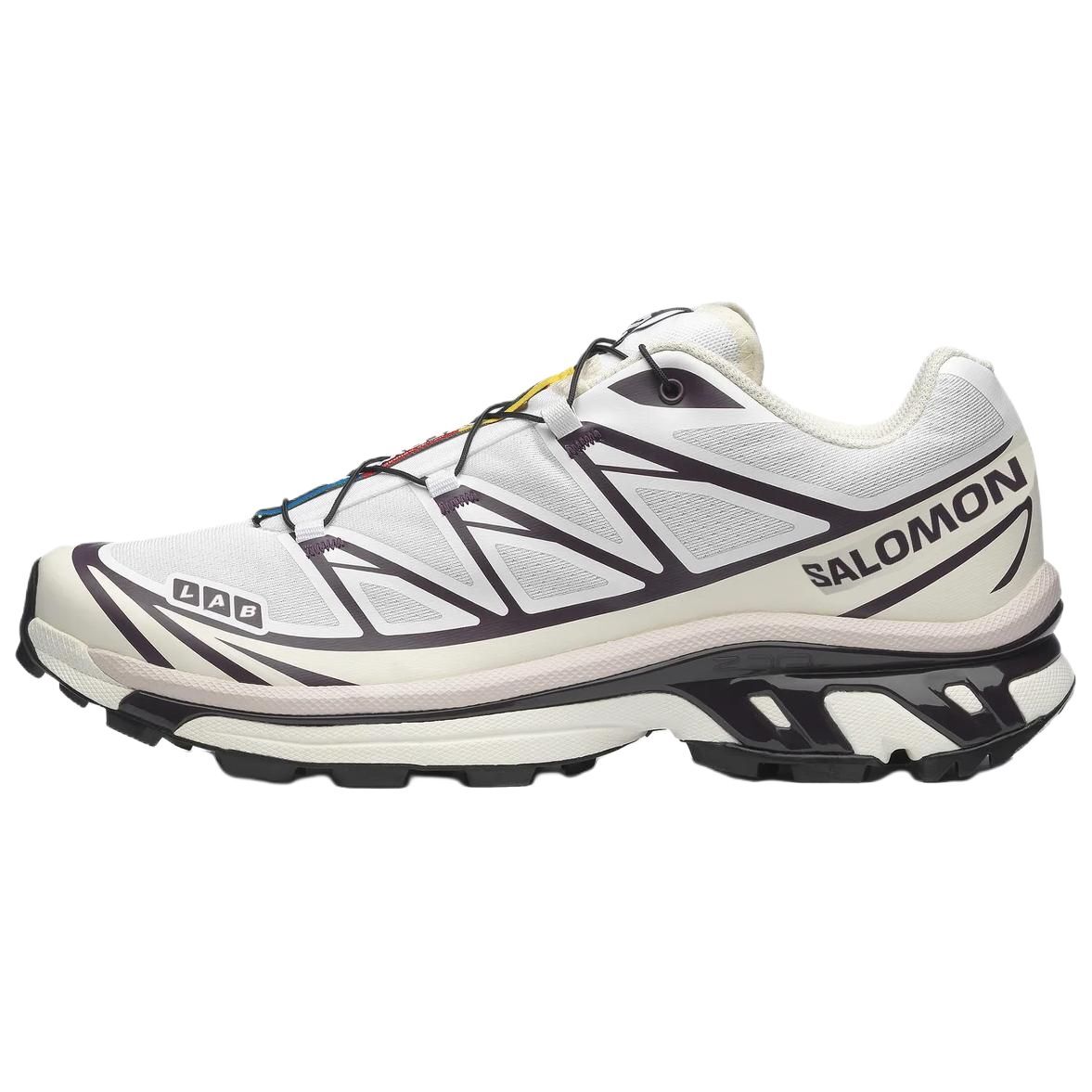 【代購】SALOMON XT 6 Low top Casual Running Shoes Unisex White L47864600