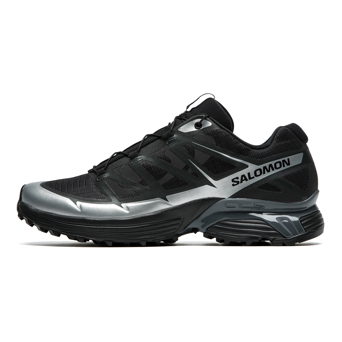 【代購】SALOMON XT Pathway 2 Synthetic Leather Breathable Low top Running Shoes Unisex Black L47727200