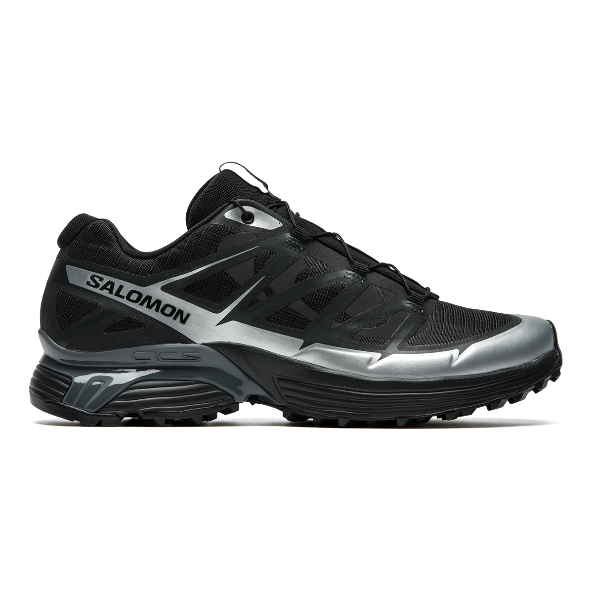 【代購】SALOMON XT Pathway 2 Synthetic Leather Breathable Low top Running Shoes Unisex Black L47727200