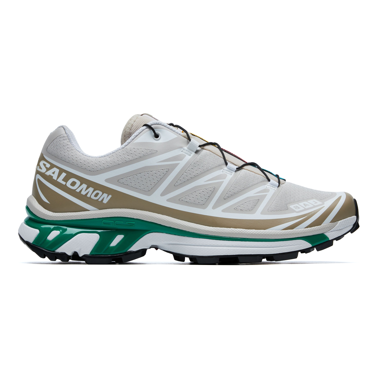 【代購】SALOMON XT 6 Breathable Low top Casual Running Shoes Unisex Earth Gray Copper Green L47864300