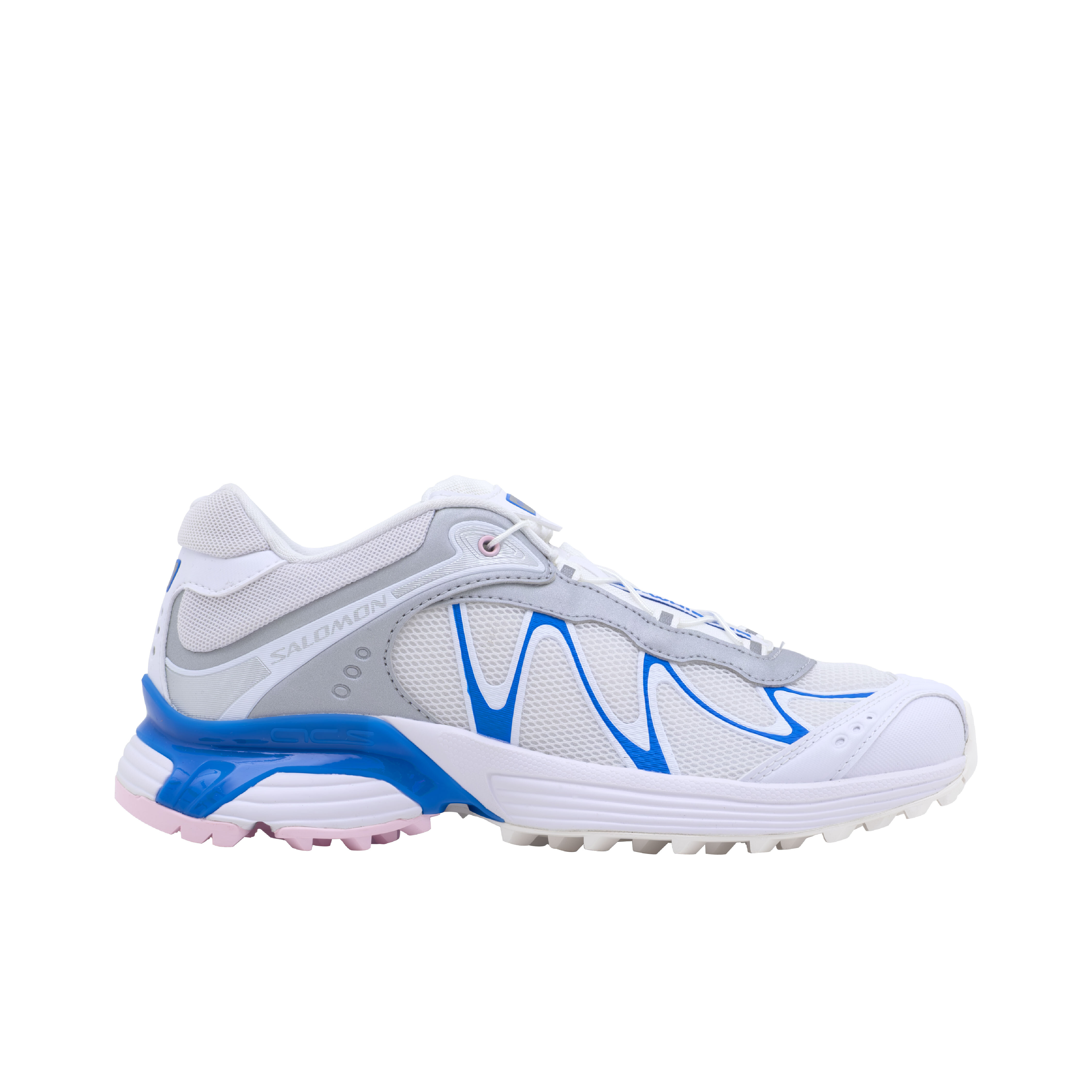 【代購】SALOMON XT WHISPER Low top Running Shoes Unisex White Blue L47982100