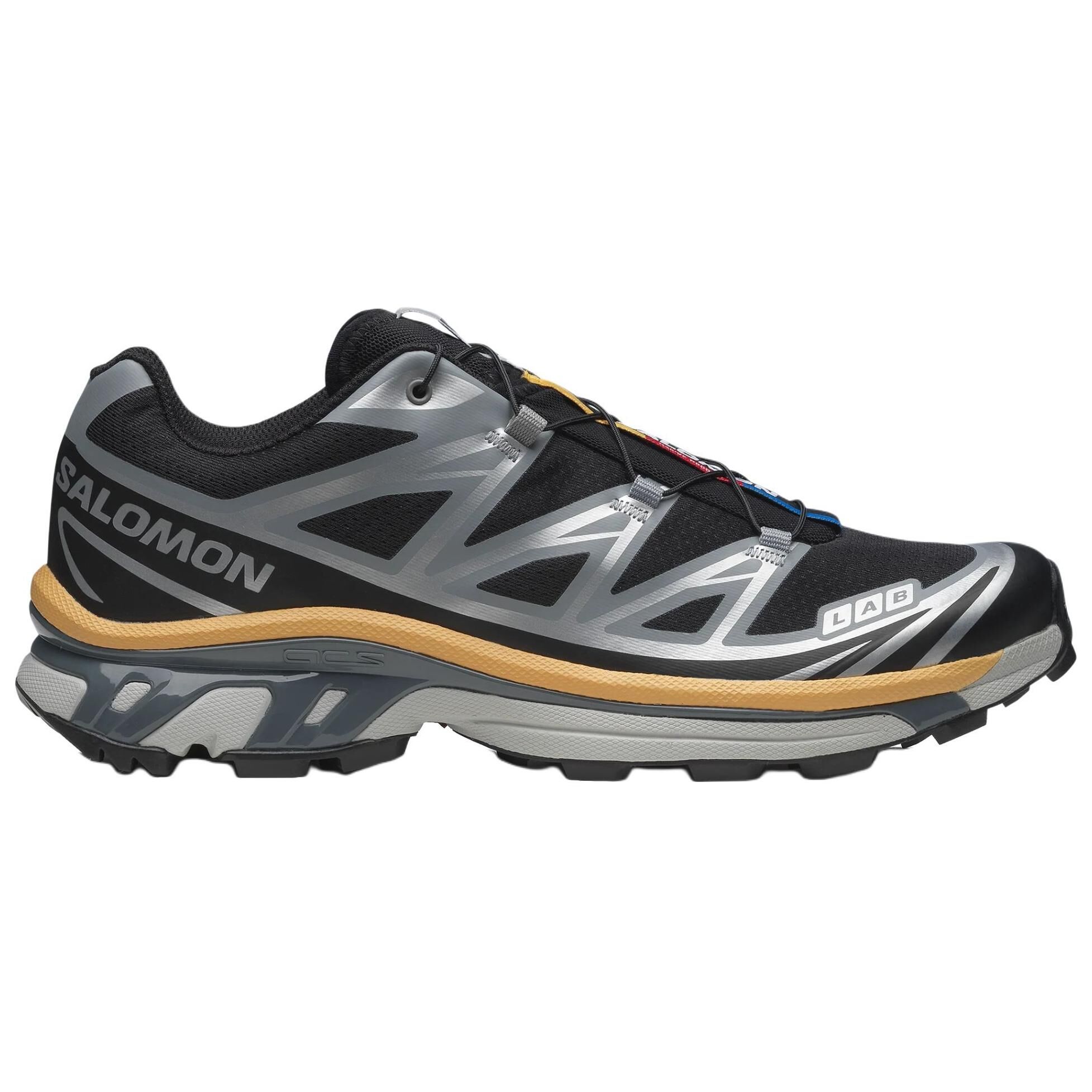 【代購】SALOMON XT 6 Low top Casual Trail Running Training City Commuting Running Shoes Unisex Black L47739400