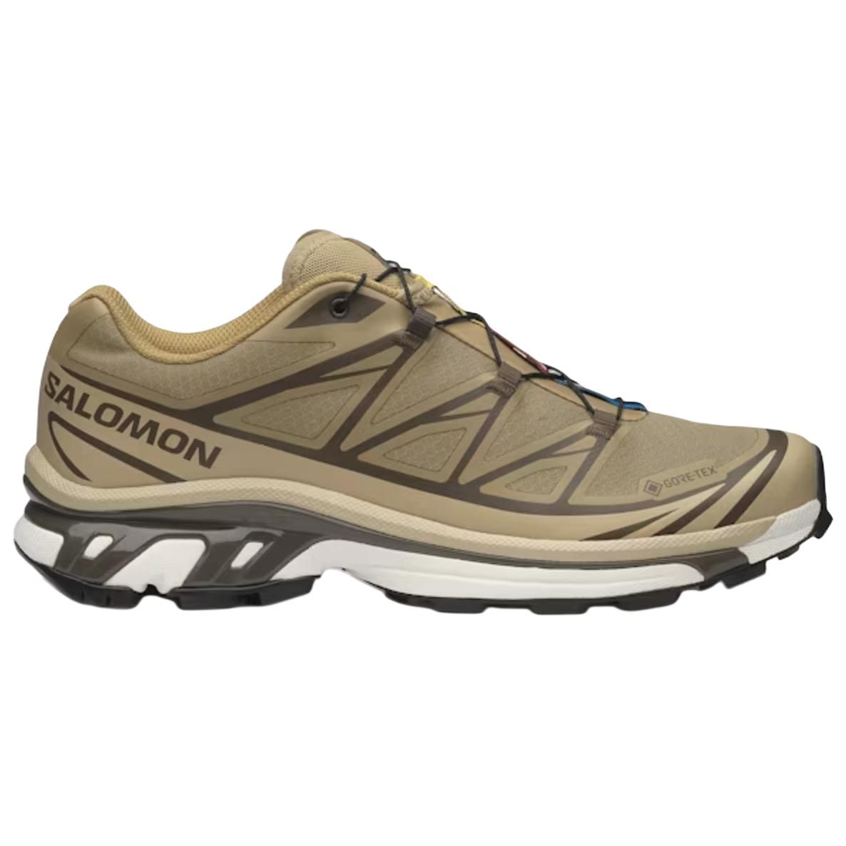 【代購】SALOMON XT 6 Waterproof And Breathable Low top Casual Trail Running Shoes Unisex Brown L47975000