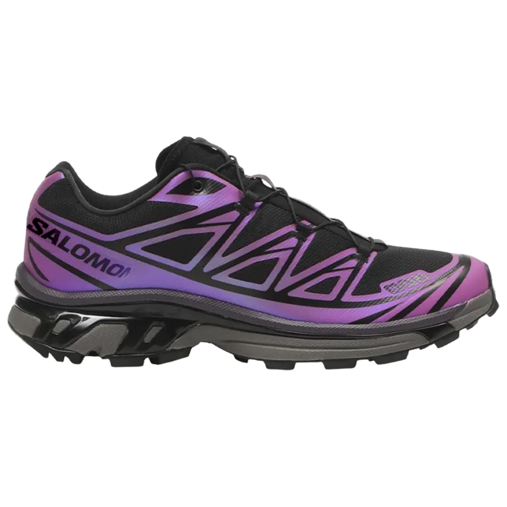 【代購】SALOMON XT 6 Running Shoes Unisex Black Purple L47795600