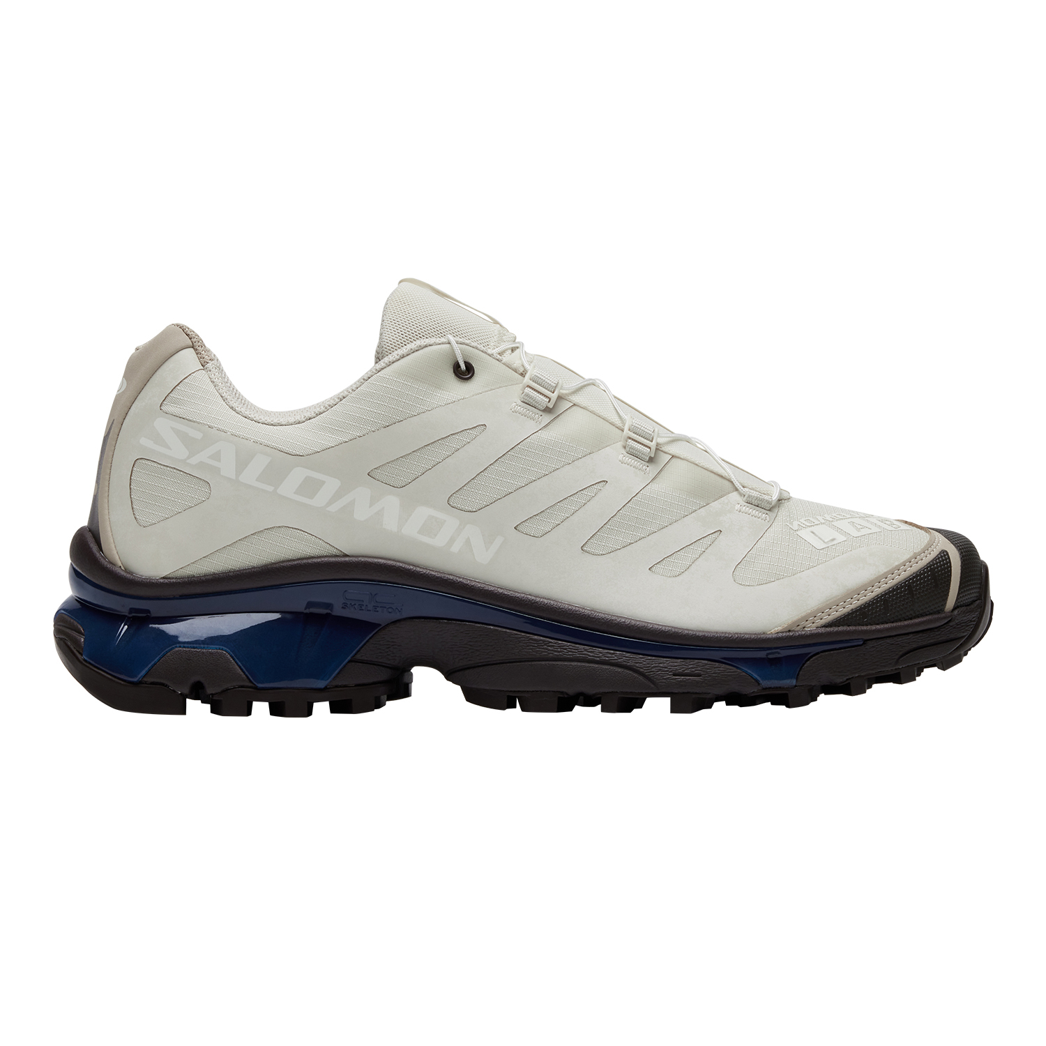 【代購】SALOMON XT 4 Casual Running Shoes Unisex Vanilla Coffee Black Dark Blue L47877000