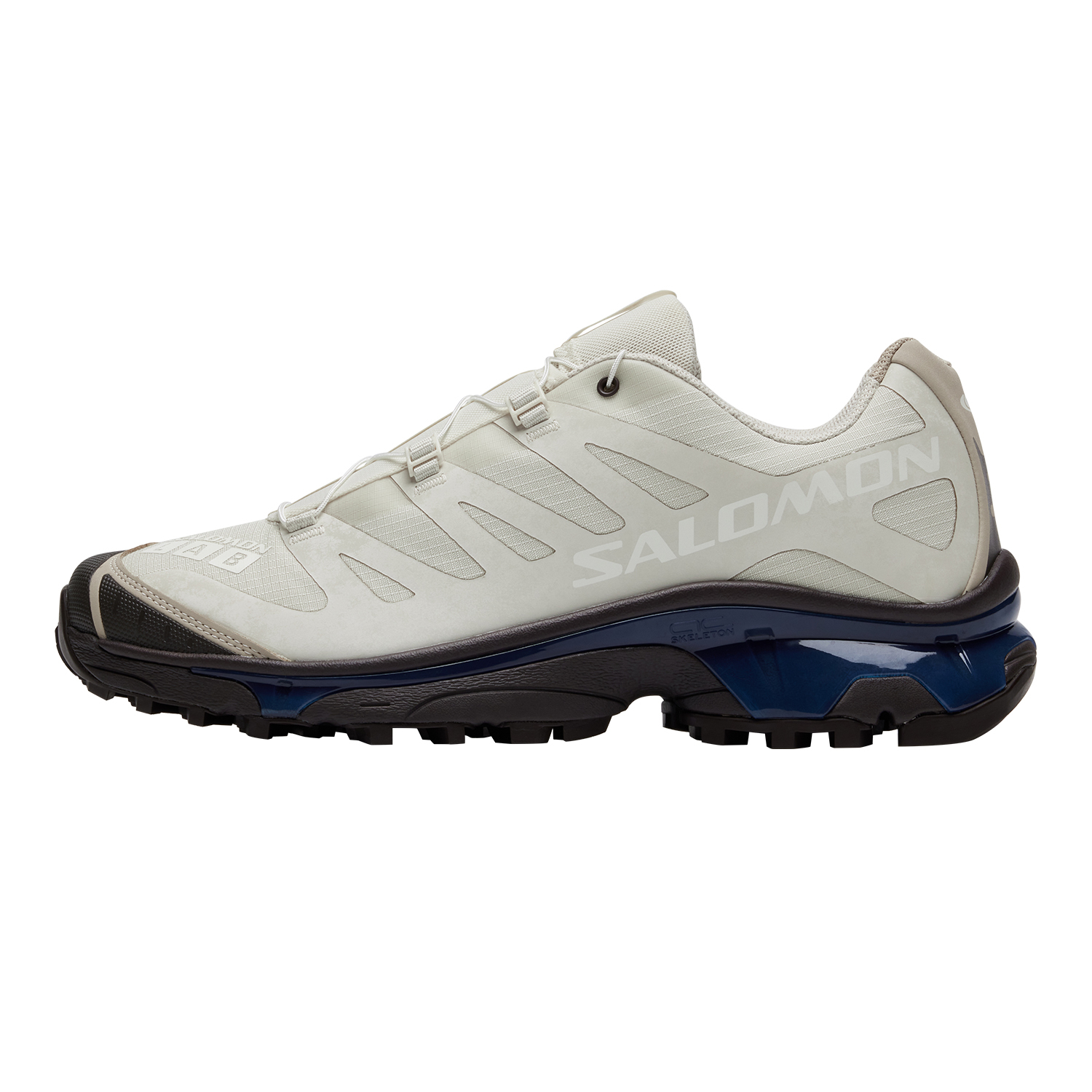 【代購】SALOMON XT 4 Casual Running Shoes Unisex Vanilla Coffee Black Dark Blue L47877000