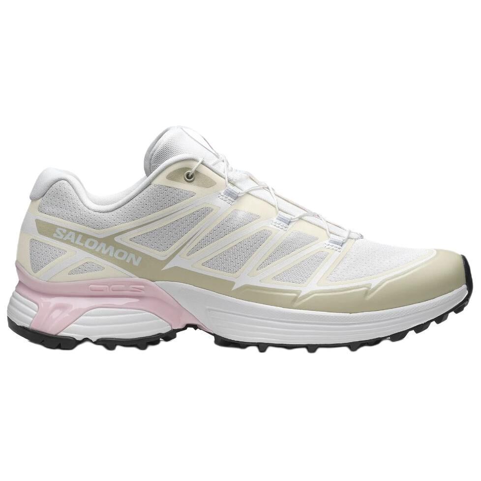 【代購】SALOMON XT Pathway 2 Mesh Breathable Low top Casual Running Shoes Unisex Ecru L47808200