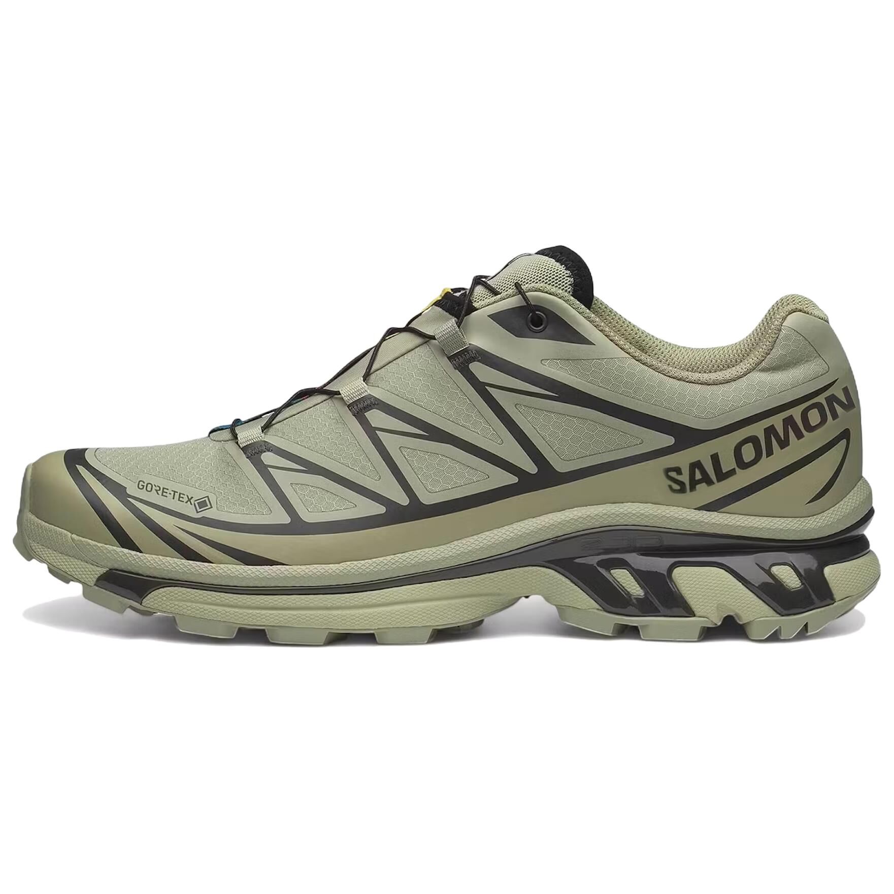 【代購】SALOMON XT 6 Casual Running Shoes Unisex Beige Gray L47863800
