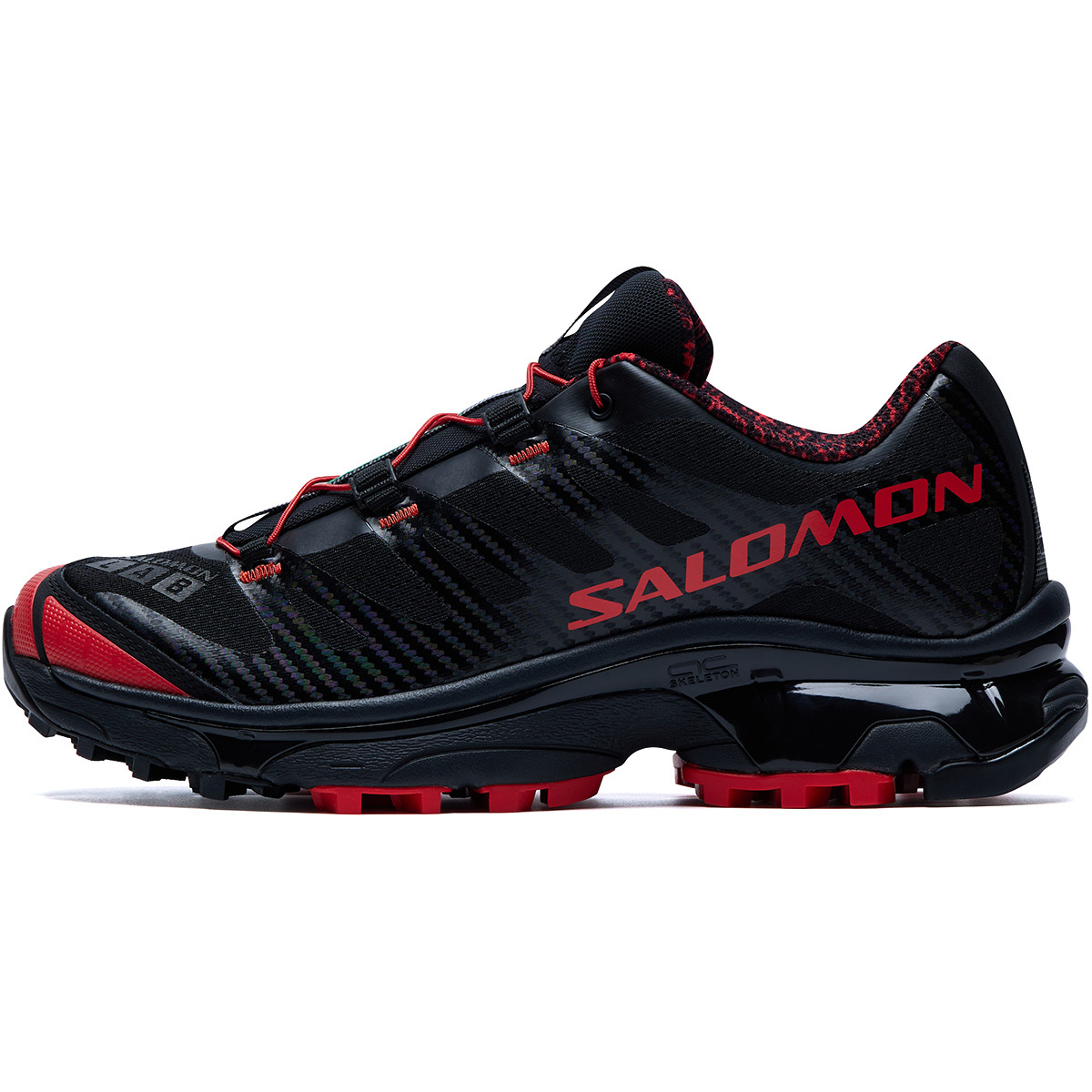 【代購】SALOMON XT 4 Breathable Low top Casual Athletic Shoes Unisex Black Red L47847000