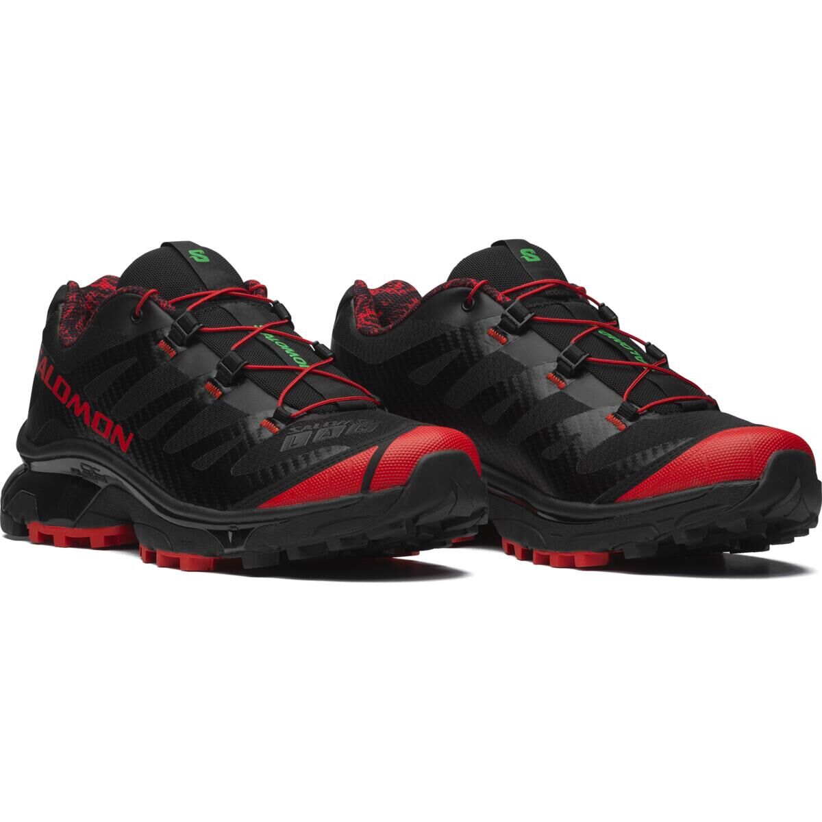 【代購】SALOMON XT 4 Breathable Low top Casual Athletic Shoes Unisex Black Red L47847000