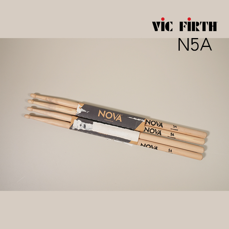 福利品 出清 Vic Firth 副廠 Nova 5A 胡桃木鼓棒 爵士鼓棒 木頭髒污 包裝破損 一雙售