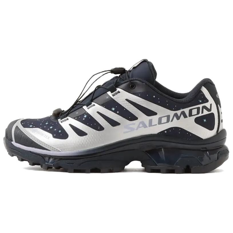 【代購】SALOMON x Atmos XT 4 Running Shoes Unisex Silver Blue L49273300