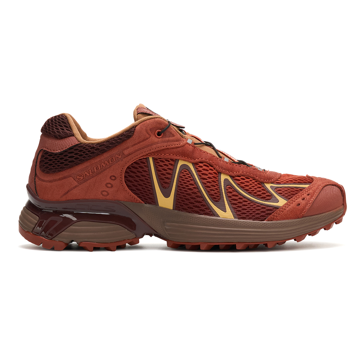 【代購】SALOMON XT WHISPER Breathable Low top Running Shoes Unisex Red Brown L47971400