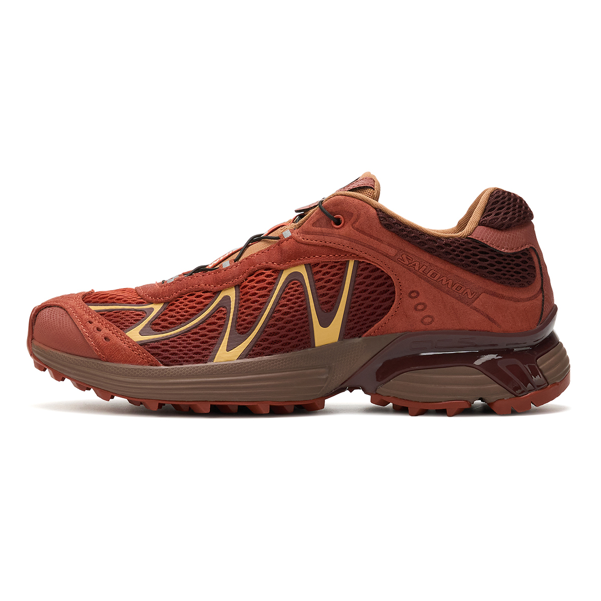 【代購】SALOMON XT WHISPER Breathable Low top Running Shoes Unisex Red Brown L47971400
