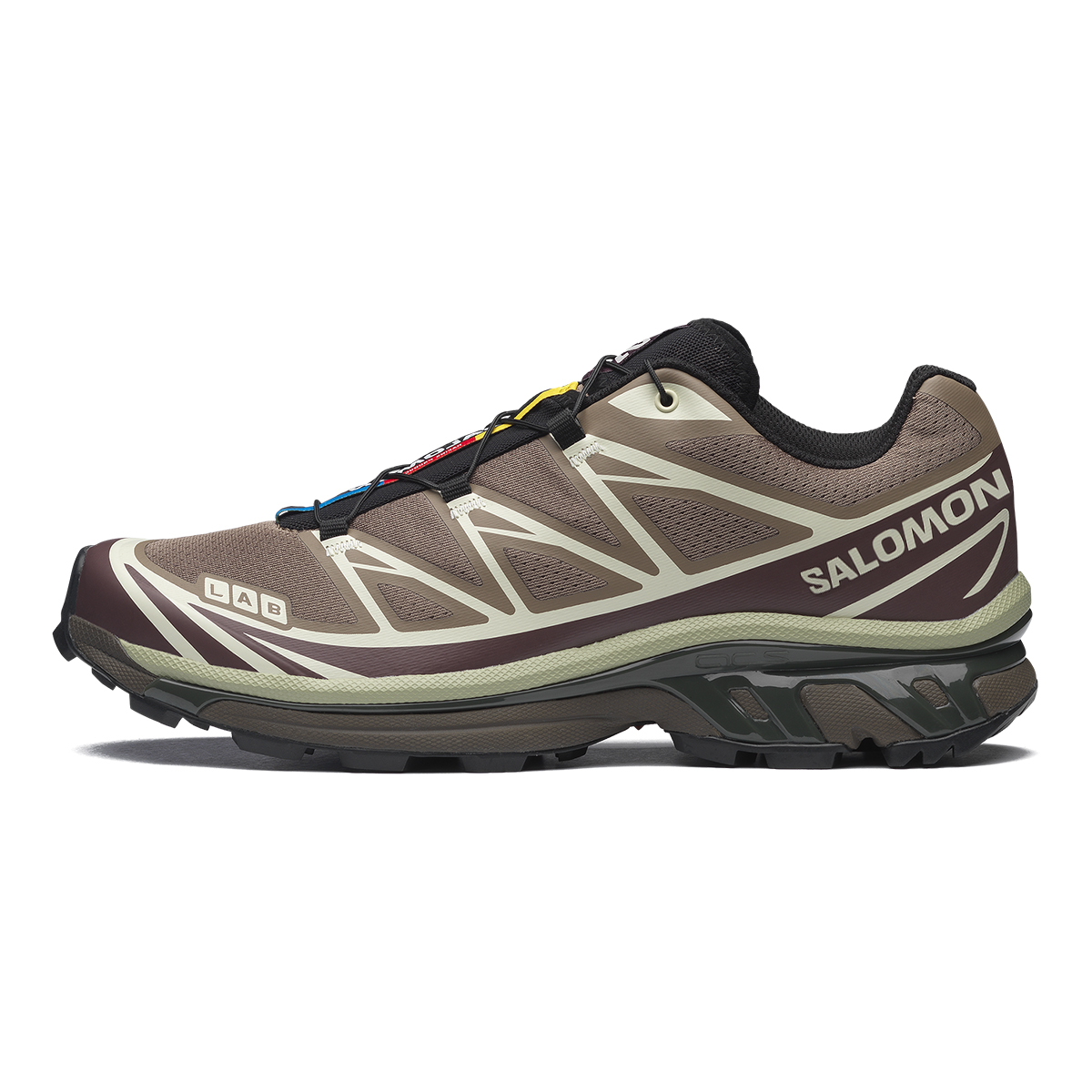 【代購】SALOMON XT 6 Fabric Breathable Low top Casual Running Shoes Unisex Urban Gray L49209700