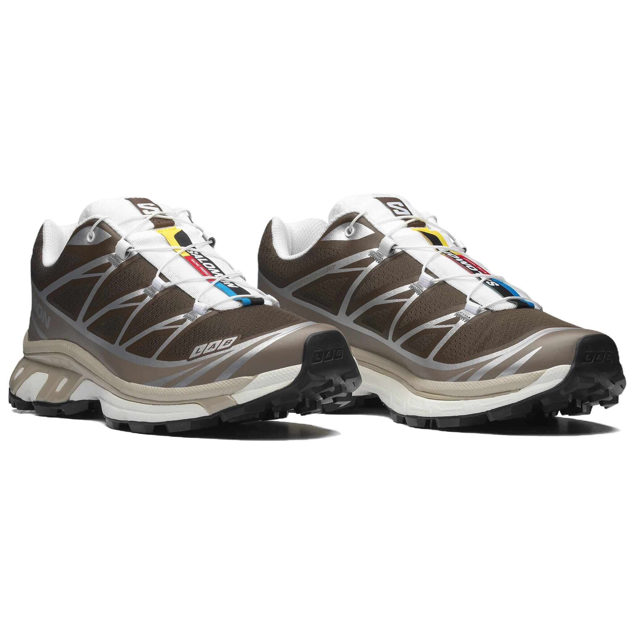 【代購】SALOMON XT 6 Trail Running Shoes Unisex Brown L49209900