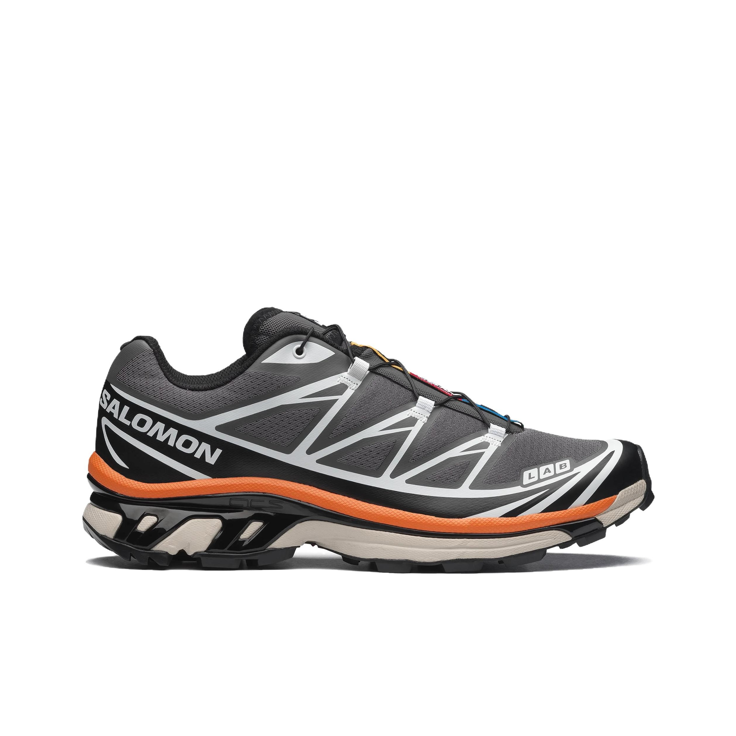 【代購】SALOMON XT-6 Fabric Breathable Low-top Casual Running Shoes Unisex Gray L49205800