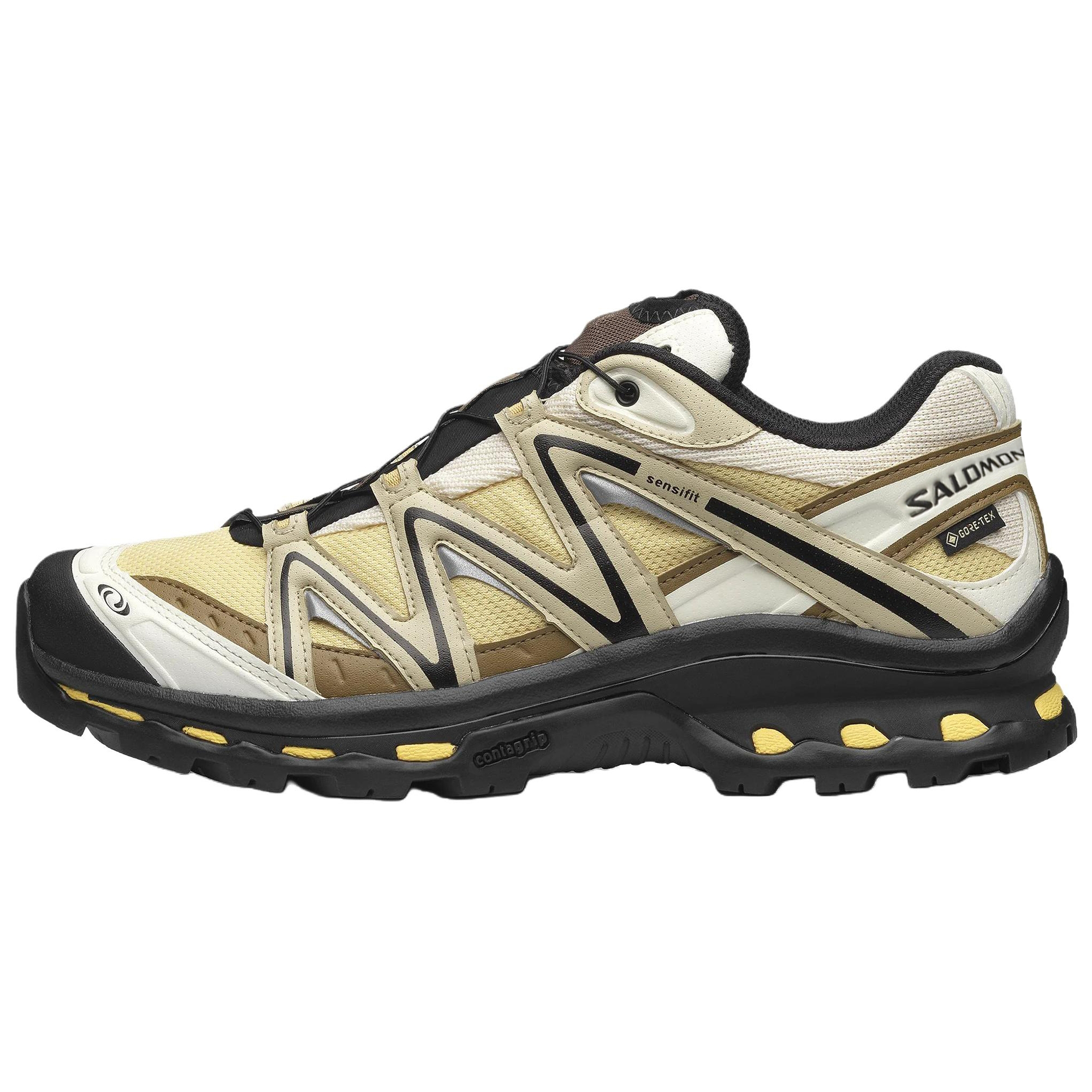 【代購】SALOMON XT Quest Waterproof Low top Outdoor Shoes Unisex Light Yellow White L49148800