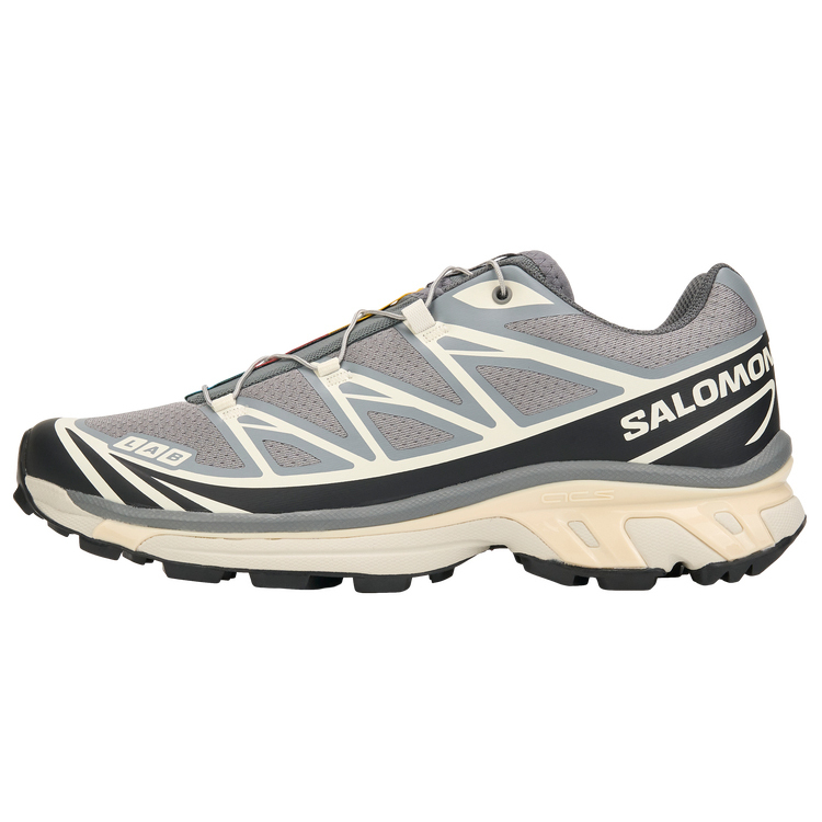 【代購】SALOMON XT 6 Running Shoes Unisex Heritage Gray Black Vanilla L49257700