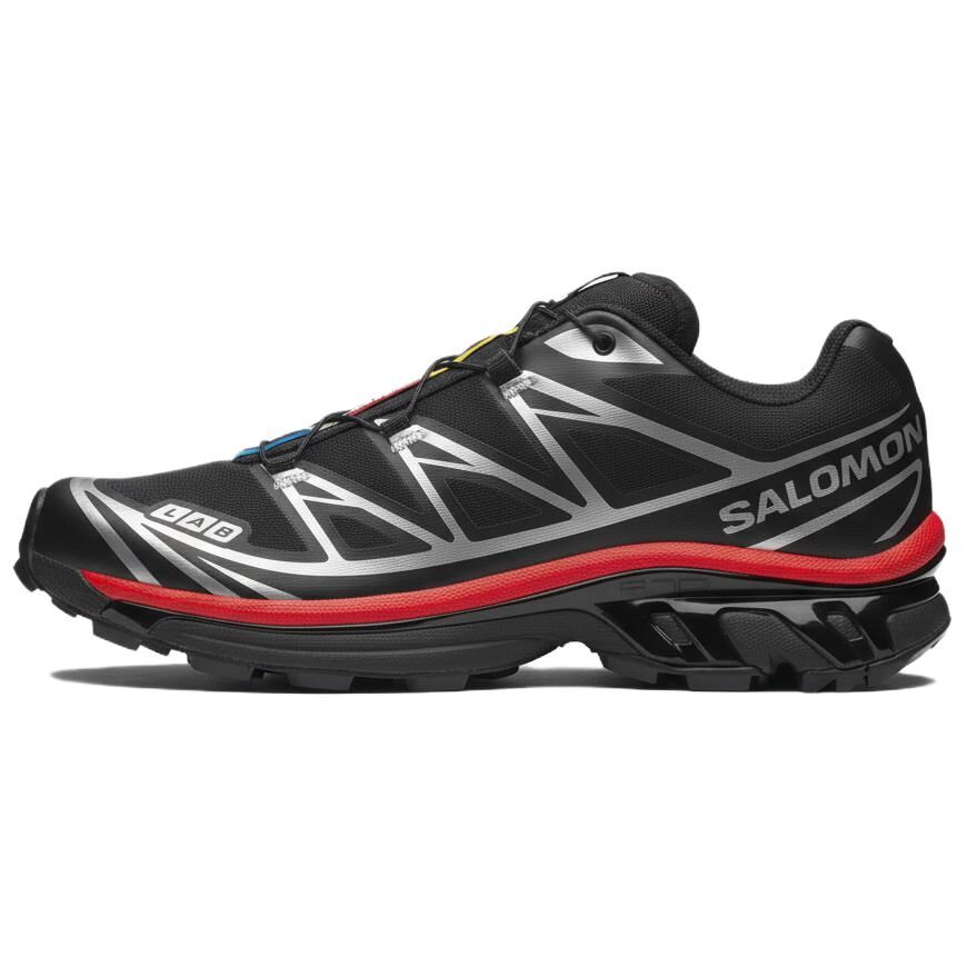 【代購】SALOMON XT 6 Trail Running Shoes Unisex Black L47988200