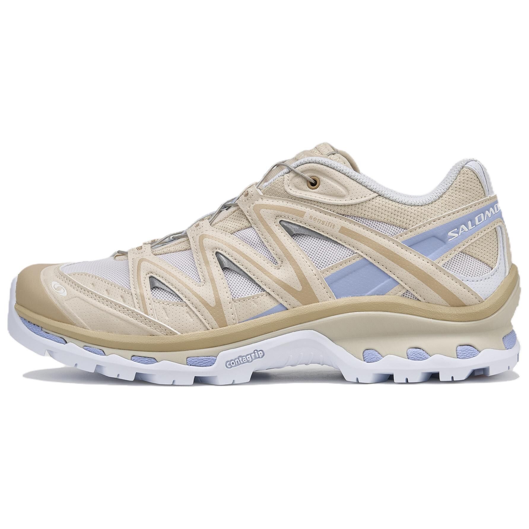 【代購】SALOMON XT Quest Cushioning Slip Resistant Abrasion Resistant Breathable Hiking Shoes Unisex Vintage Khaki Brown L49261800