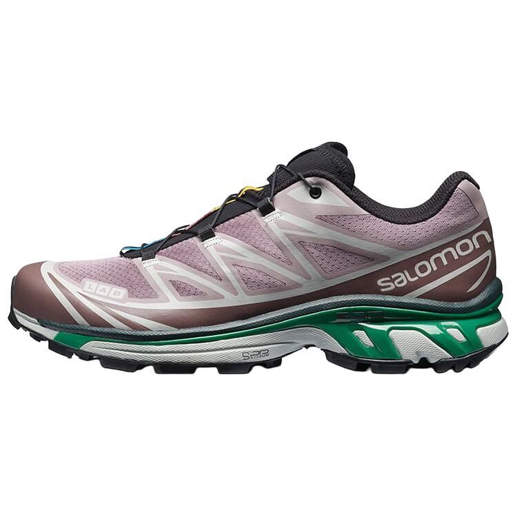 【代購】SALOMON XT-6 Running Shoes Unisex Low-top Purple L49258000