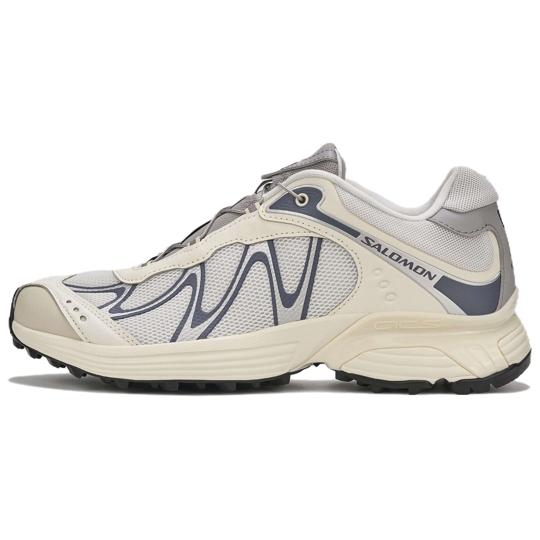 【代購】SALOMON XT-WHISPER Running Shoes Unisex Low-top White/Gray L49238300