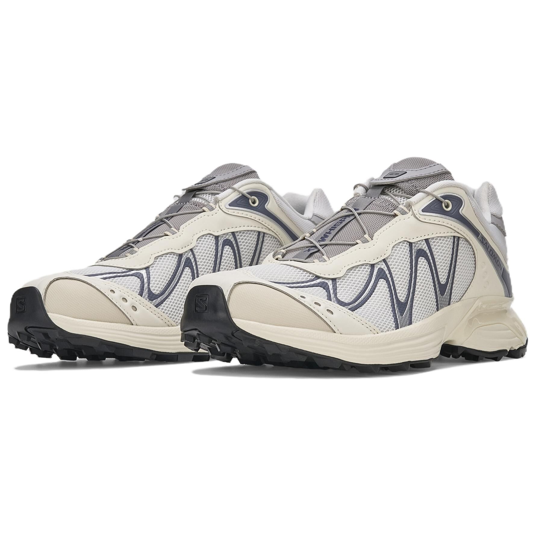 【代購】SALOMON XT-WHISPER Running Shoes Unisex Low-top White/Gray L49238300