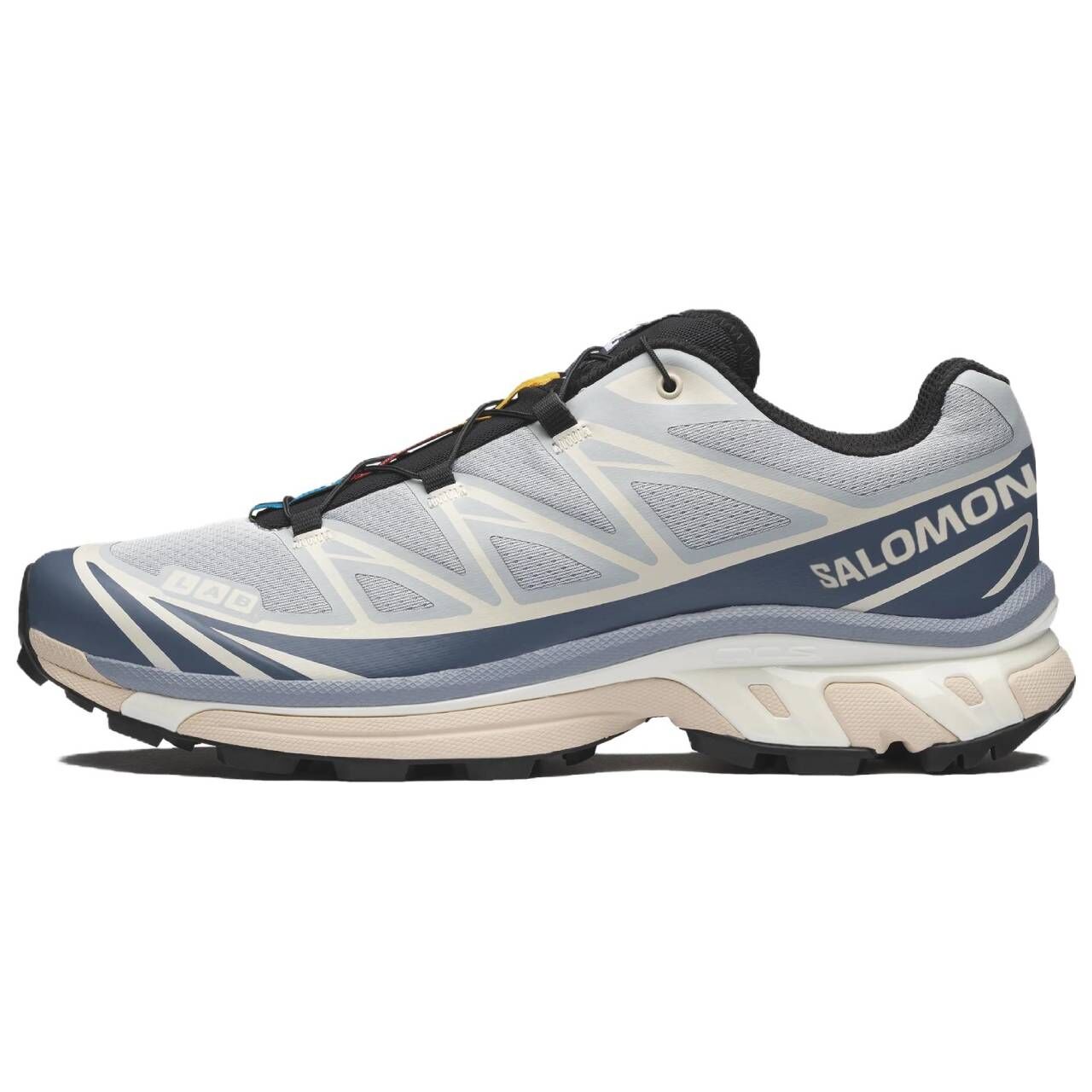 【代購】SALOMON XT-6 Running Shoes Unisex Low-top Pearl Blue L45472800