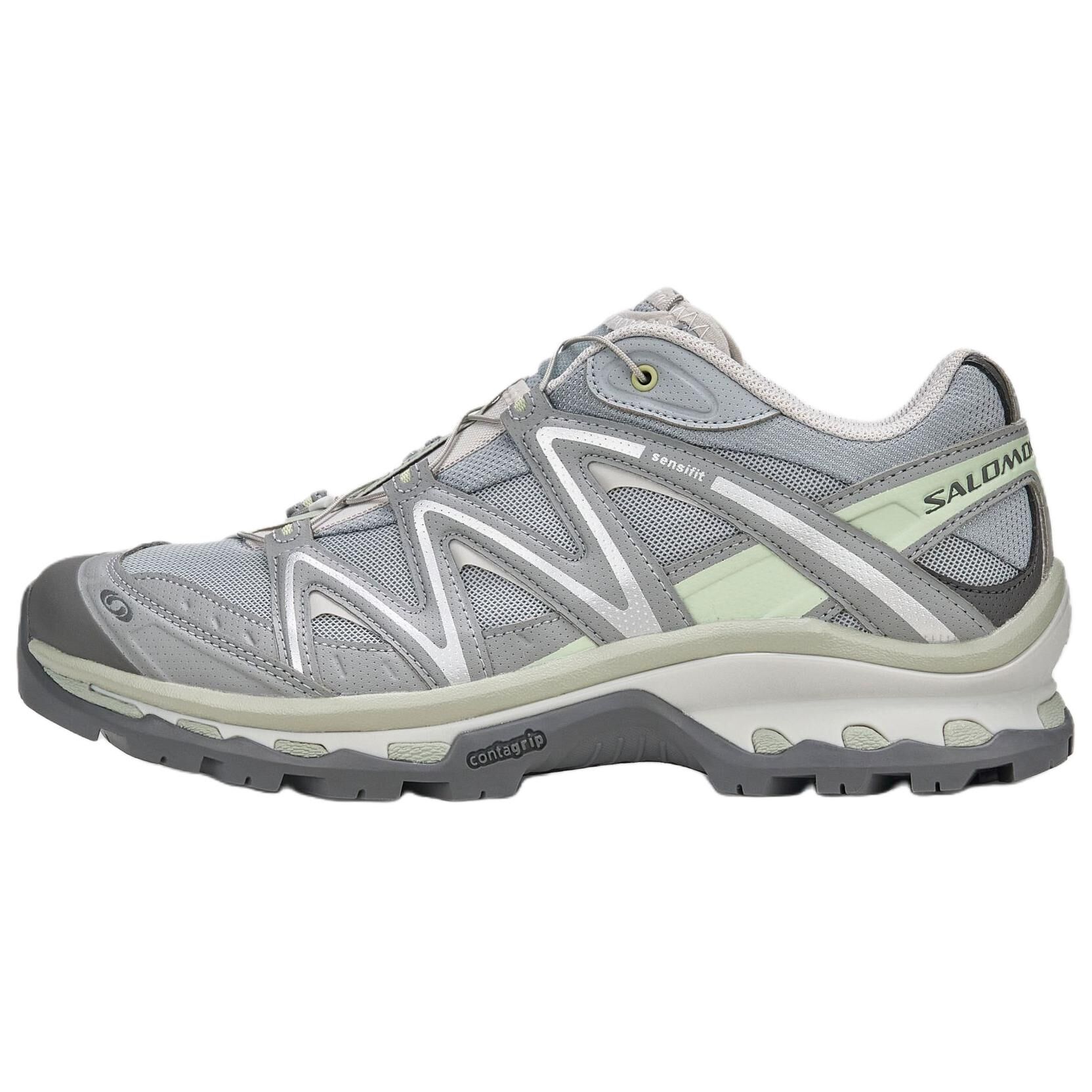 【代購】SALOMON XT-Quest Running Shoes Unisex Low-top Sand Gray/Original Gray/Iron Gray L45484500