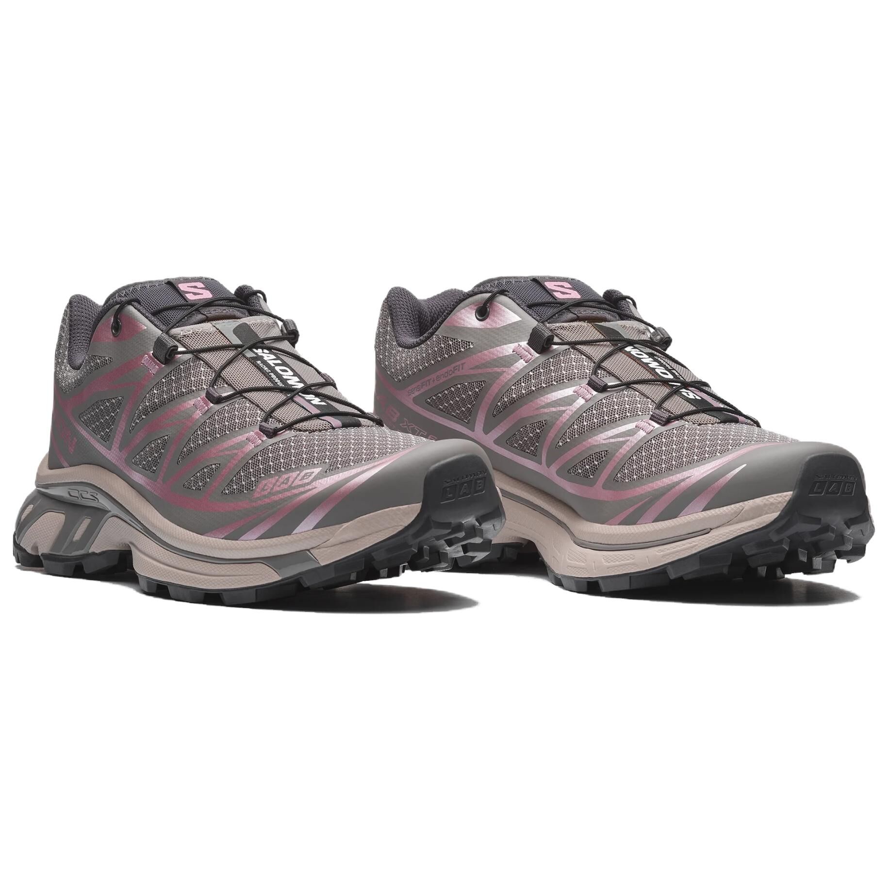 【代購】SALOMON XT-6 Running Shoes Unisex Low-top Gray L45471700